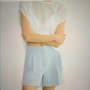 Wilfred 5” Crepette Effortless High Waist Blue Women's Shorts